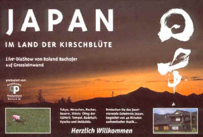 Plakat/Flyer zur Show