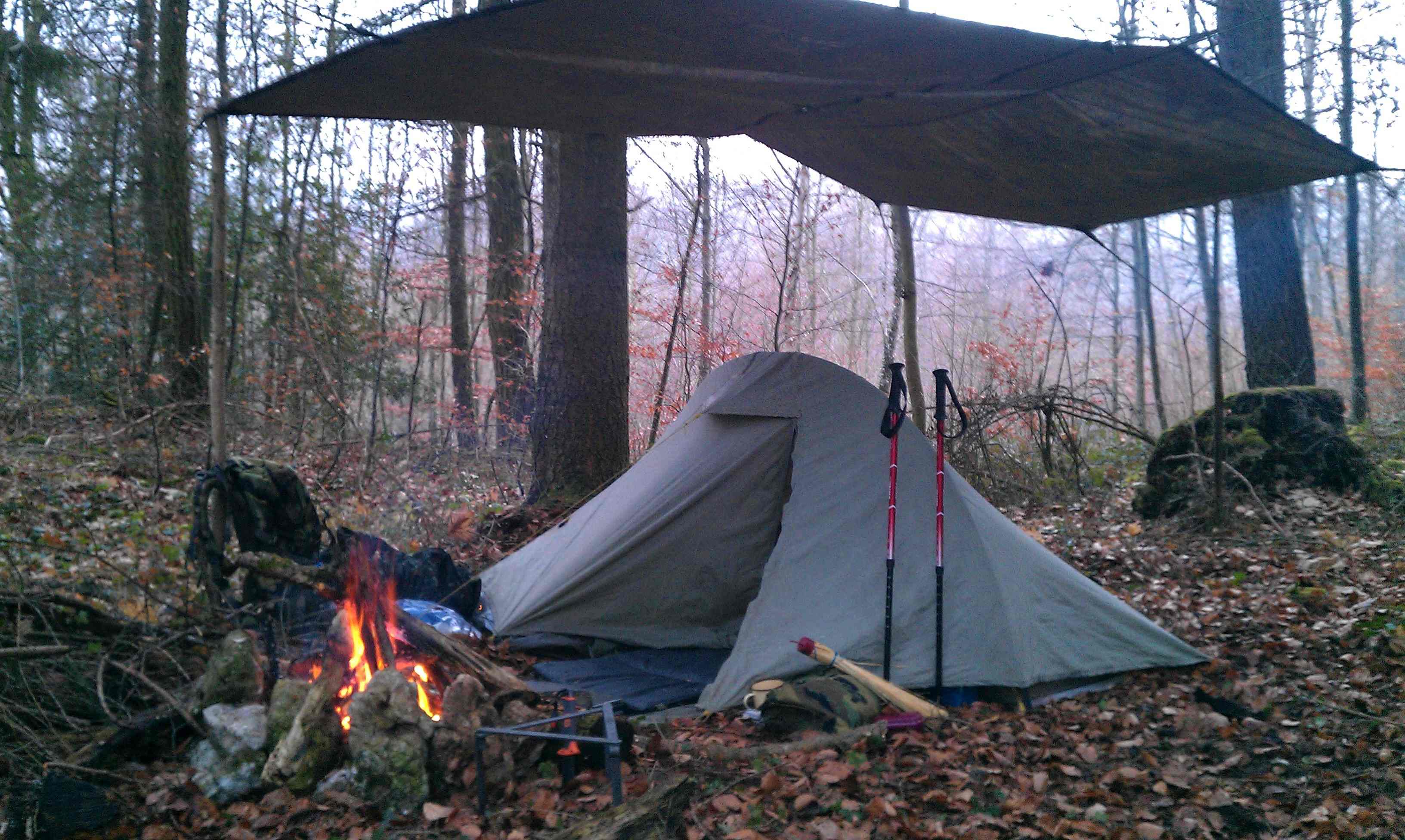 mein Camp am Galgenstein